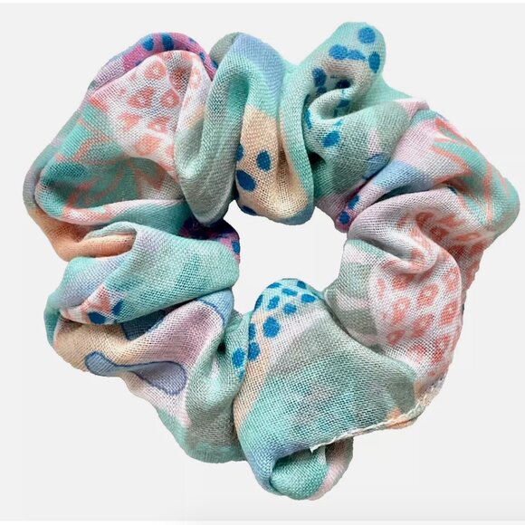 NWT! NEW! 4 JADELYNN BROOKE 3 HAPPY HOOLIGANS SCRUNCHIES PACK RAINBOW HAIR TIES - Picture 7 of 11